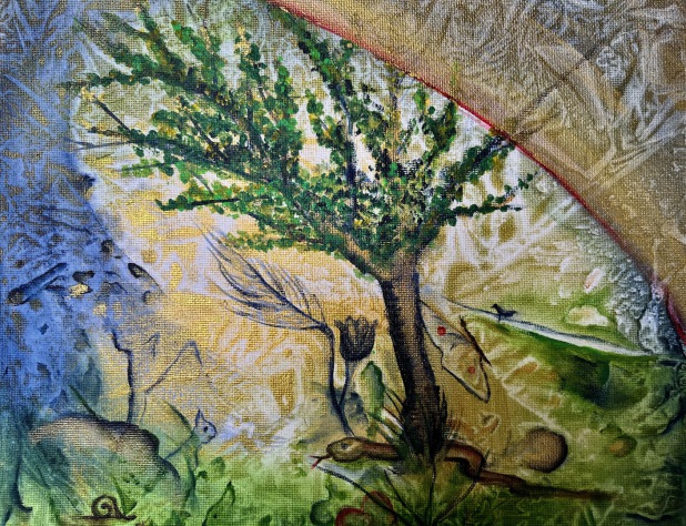 Acryl auf Leinwand 30x30