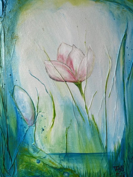 Acryl/Papier, 40x50 cm